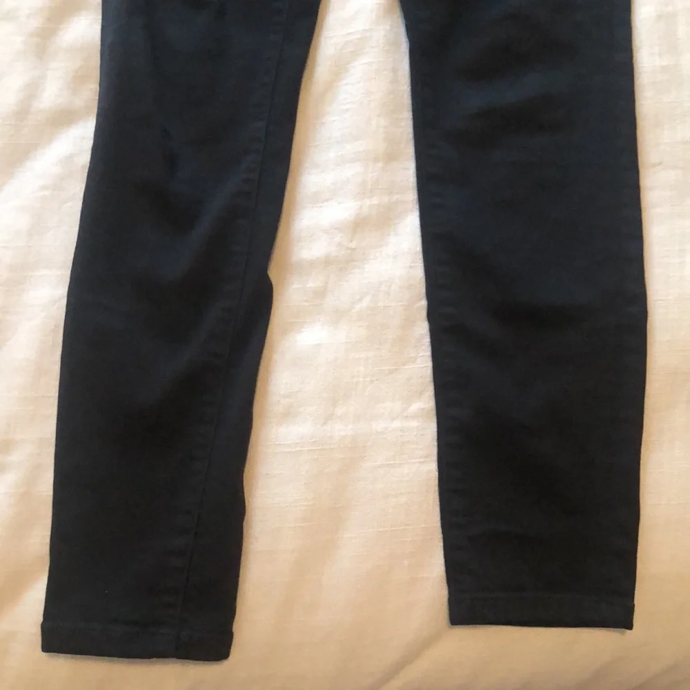 Black EXPRESS Mid Rise Skinny Jeans - Picture 7 of 7